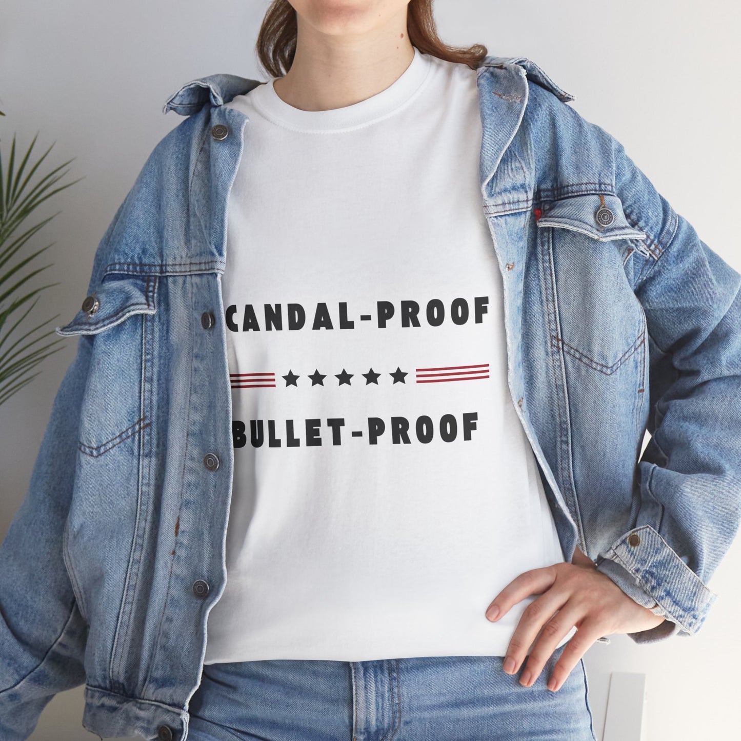 Scandal and Bullet-Proof Trump Supporter Tee