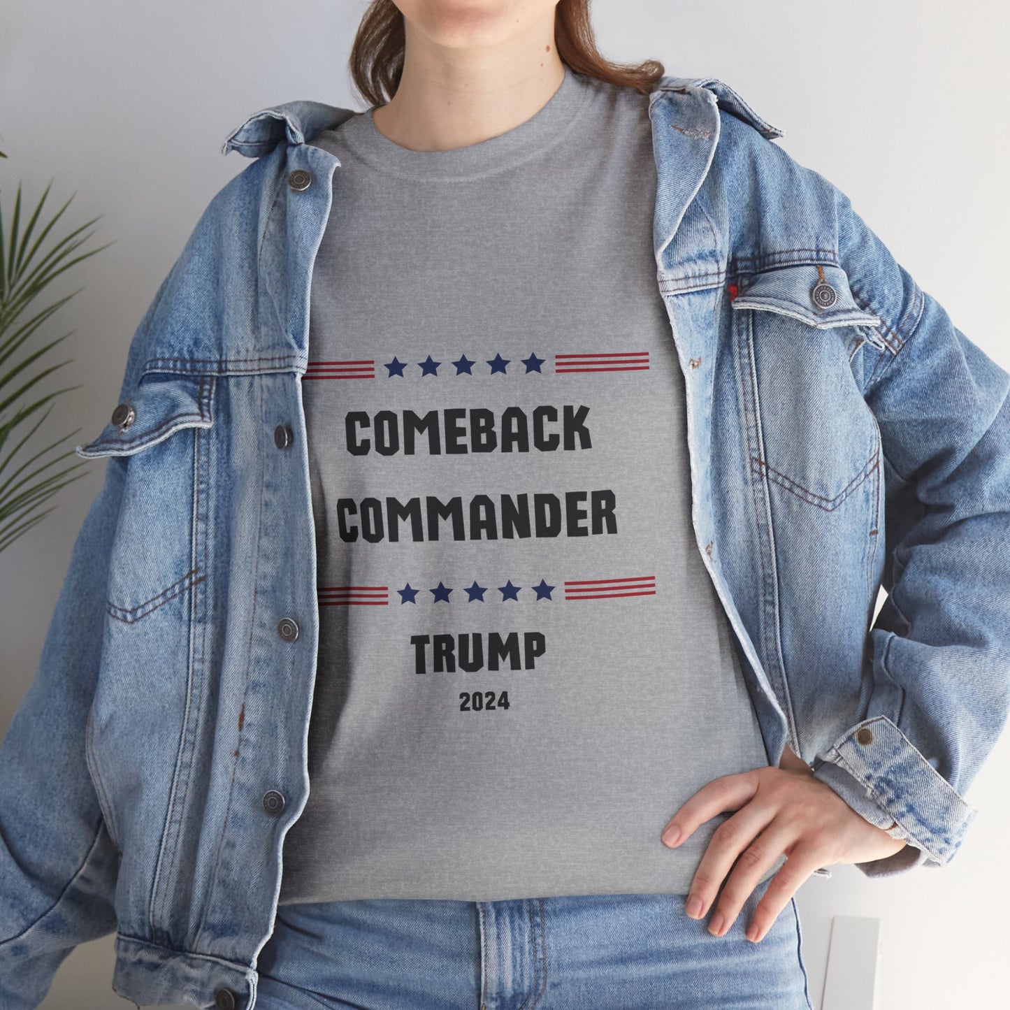 Comeback Commander Trump Supporter Tee