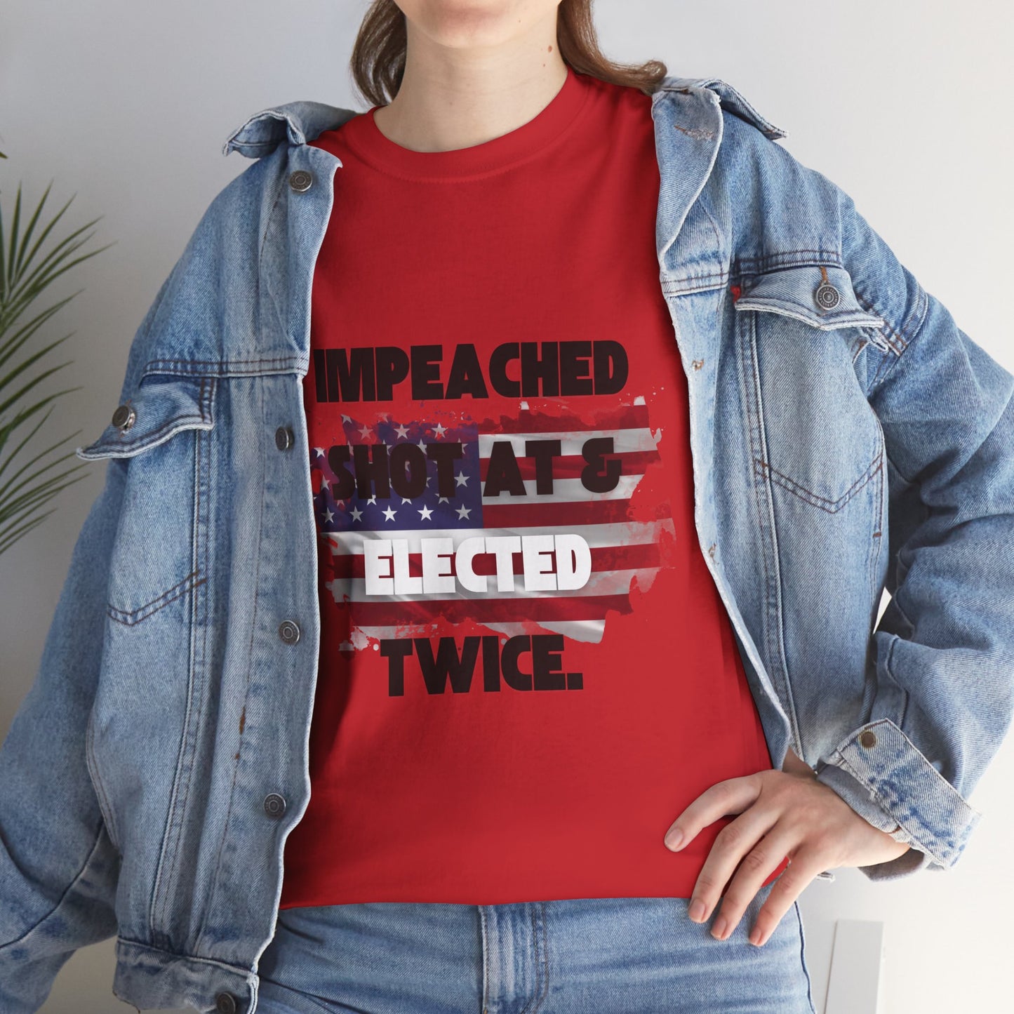 Elected Twice Trump Supporter Tee