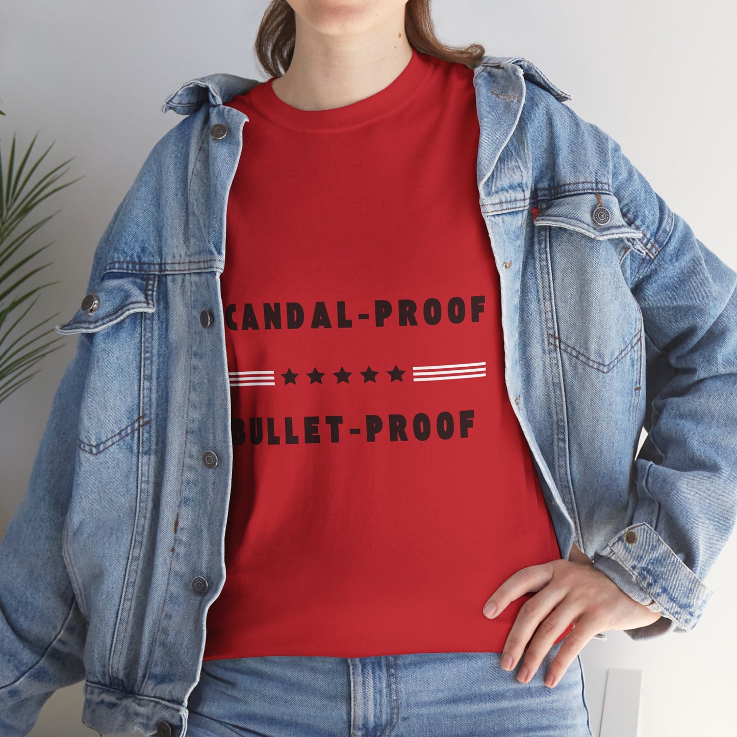 Scandal and Bullet-Proof Trump Supporter Tee