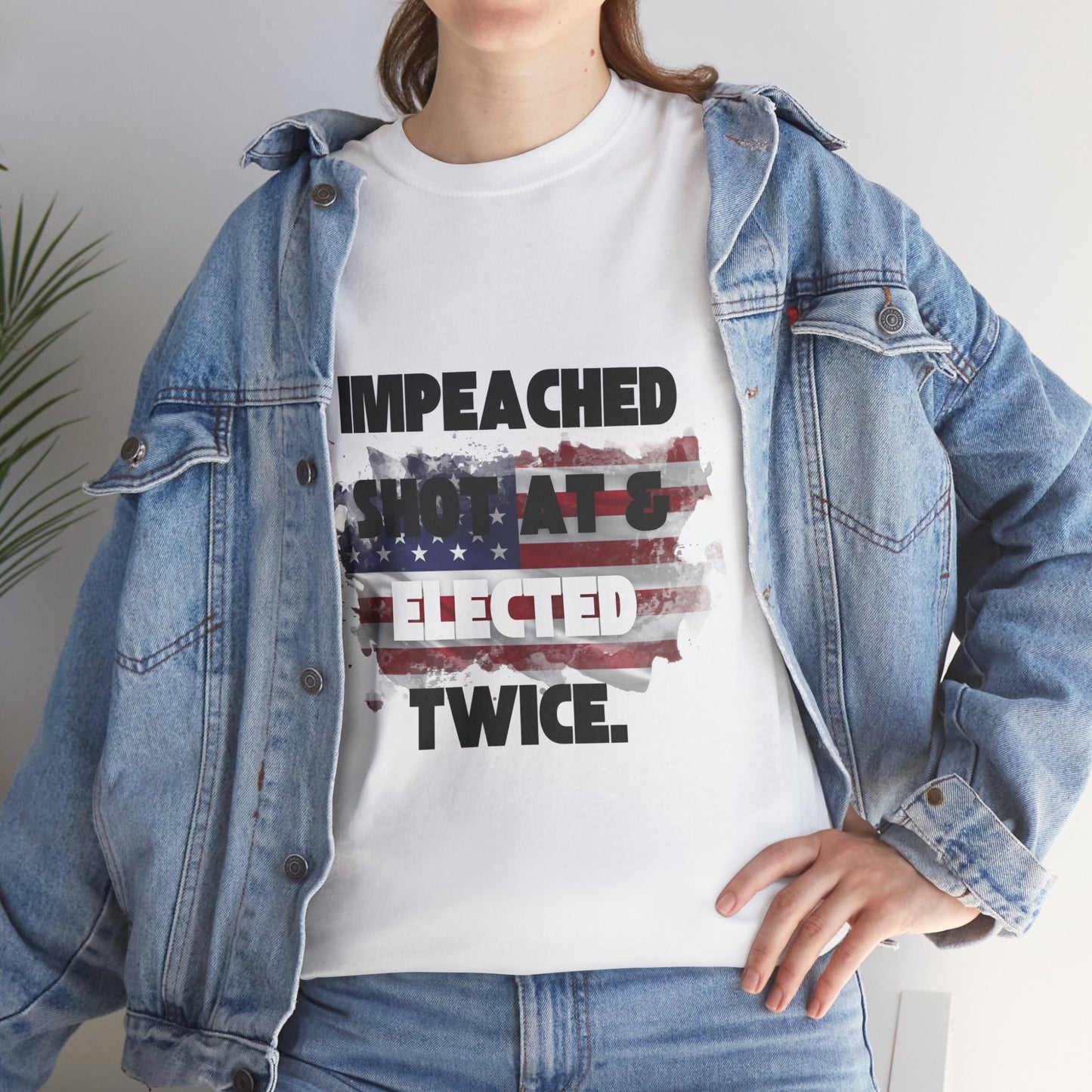 Elected Twice Trump Supporter Tee