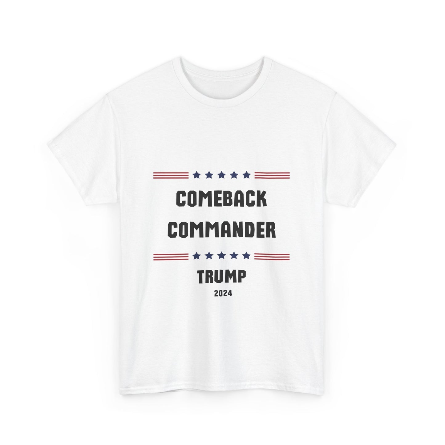 Comeback Commander Trump Supporter Tee