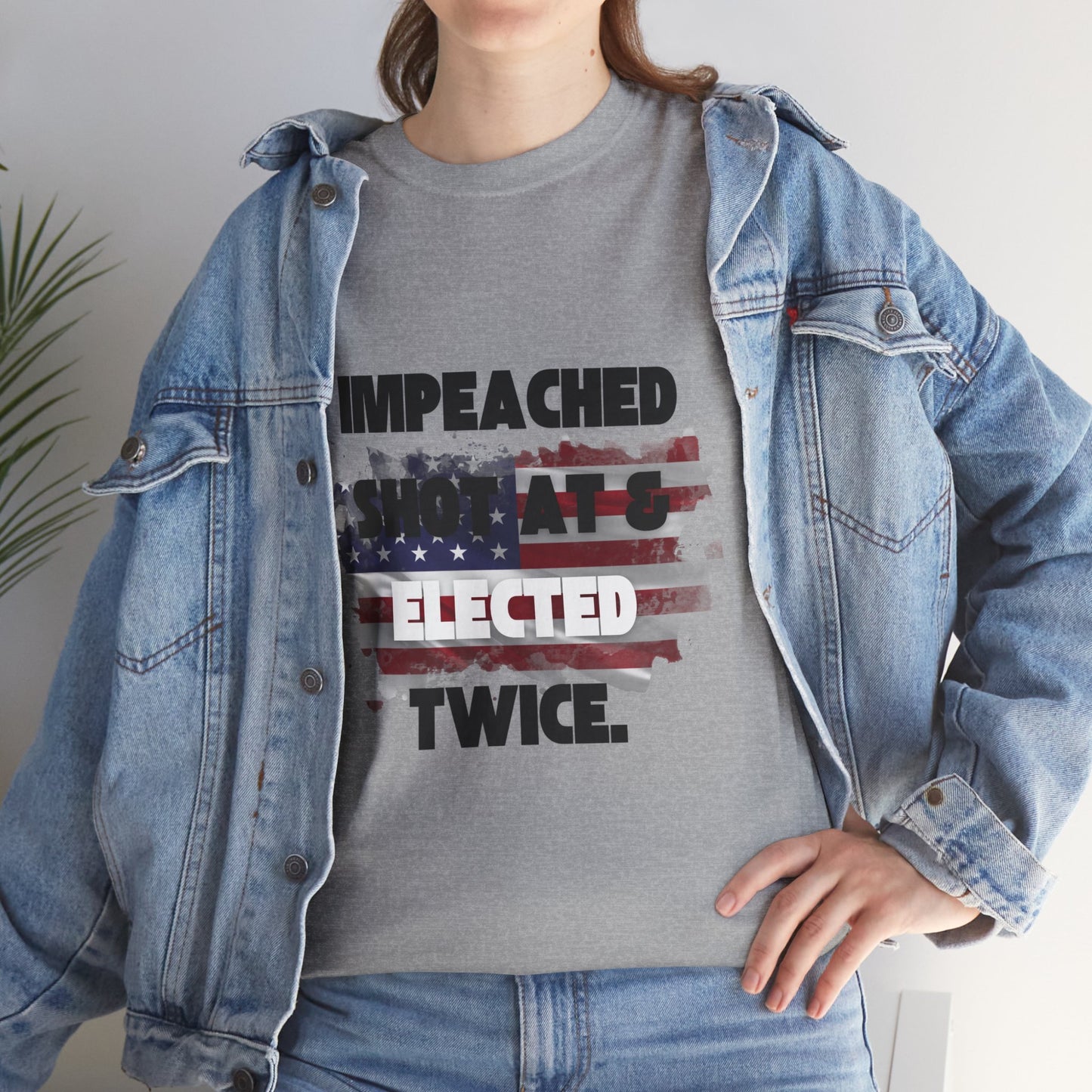 Elected Twice Trump Supporter Tee