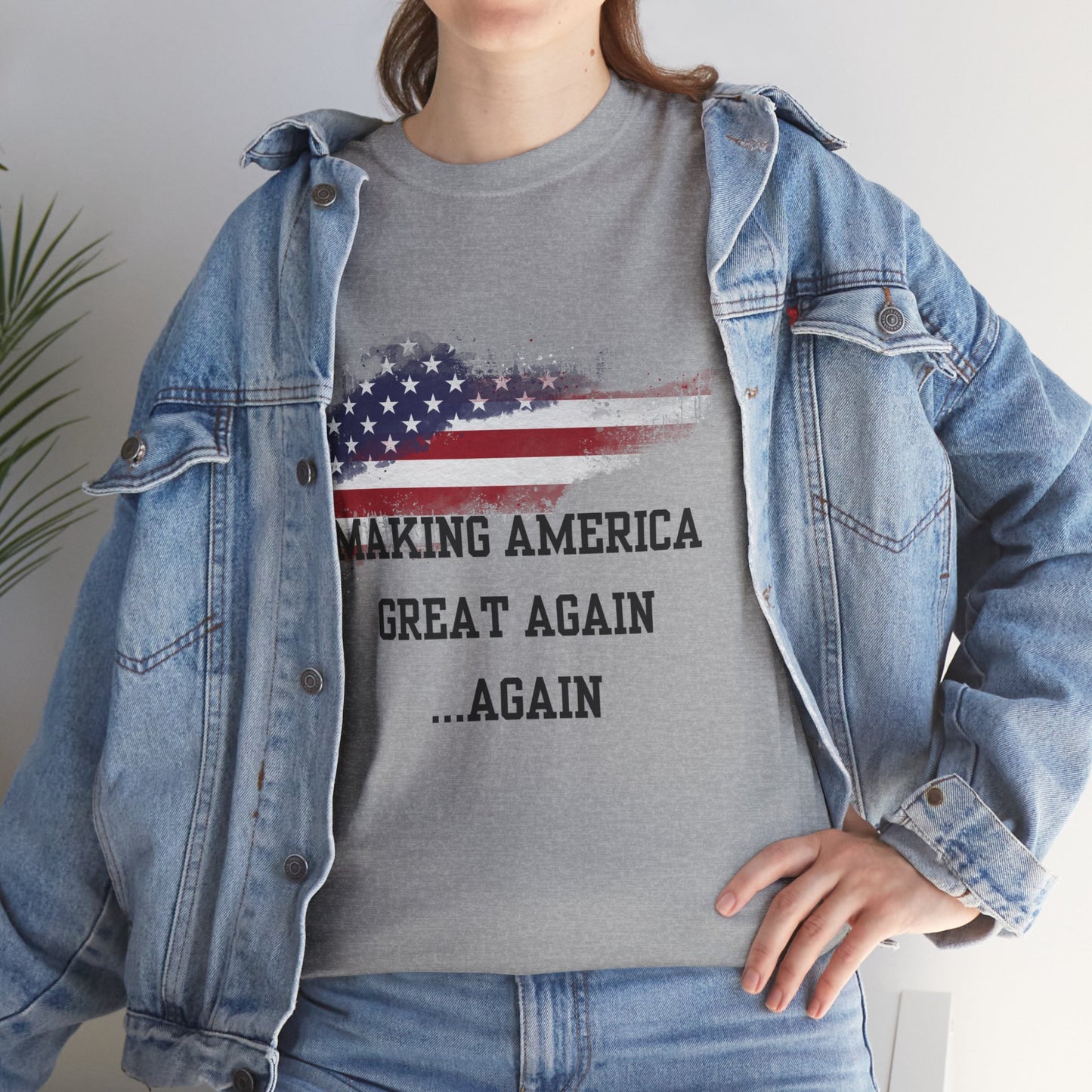 MAGA Again Trump Supporter Tee