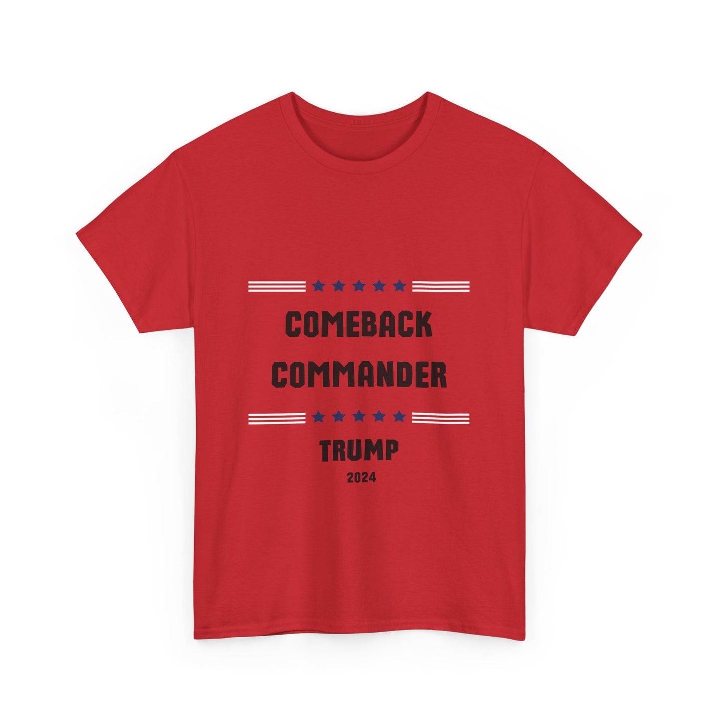 Comeback Commander Trump Supporter Tee