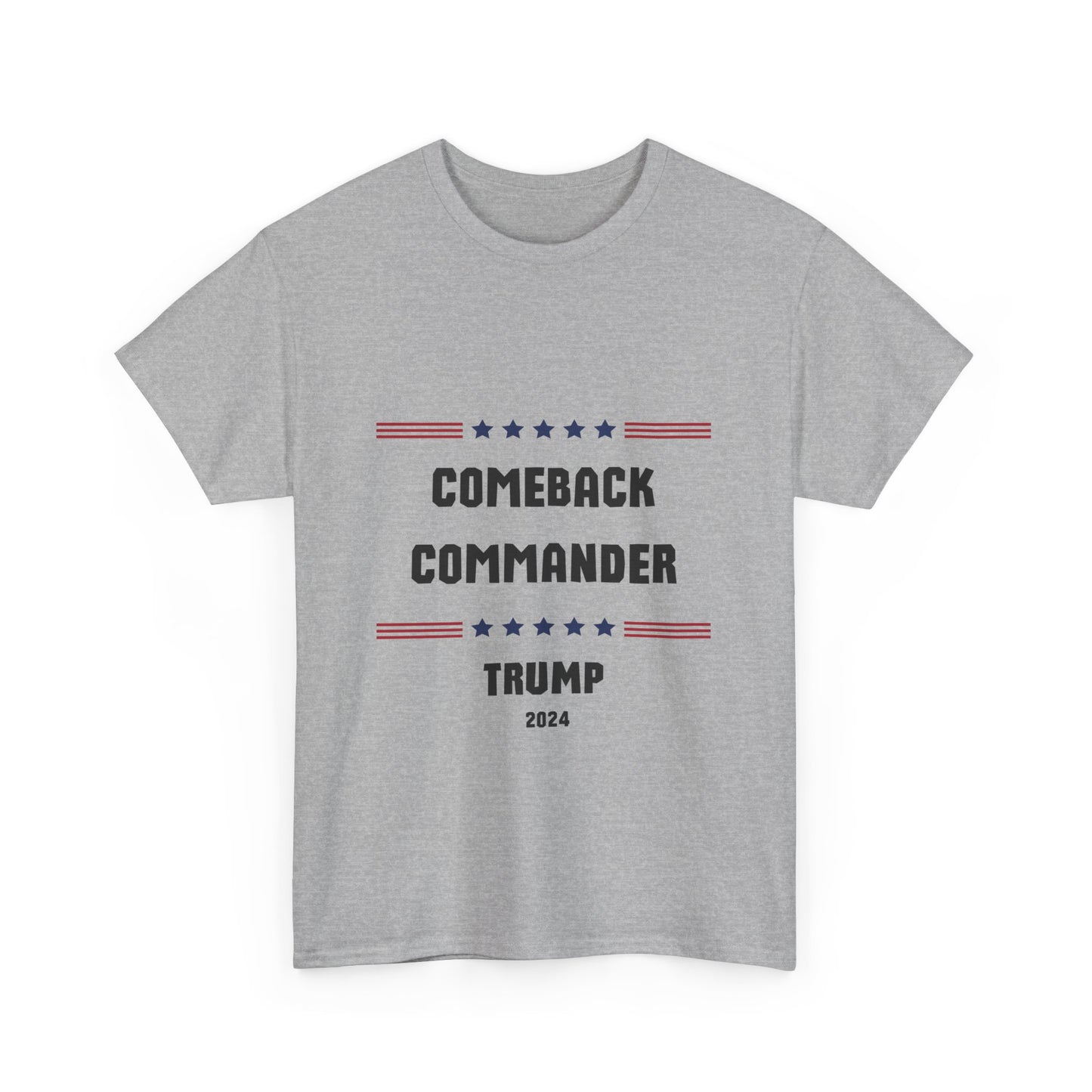 Comeback Commander Trump Supporter Tee