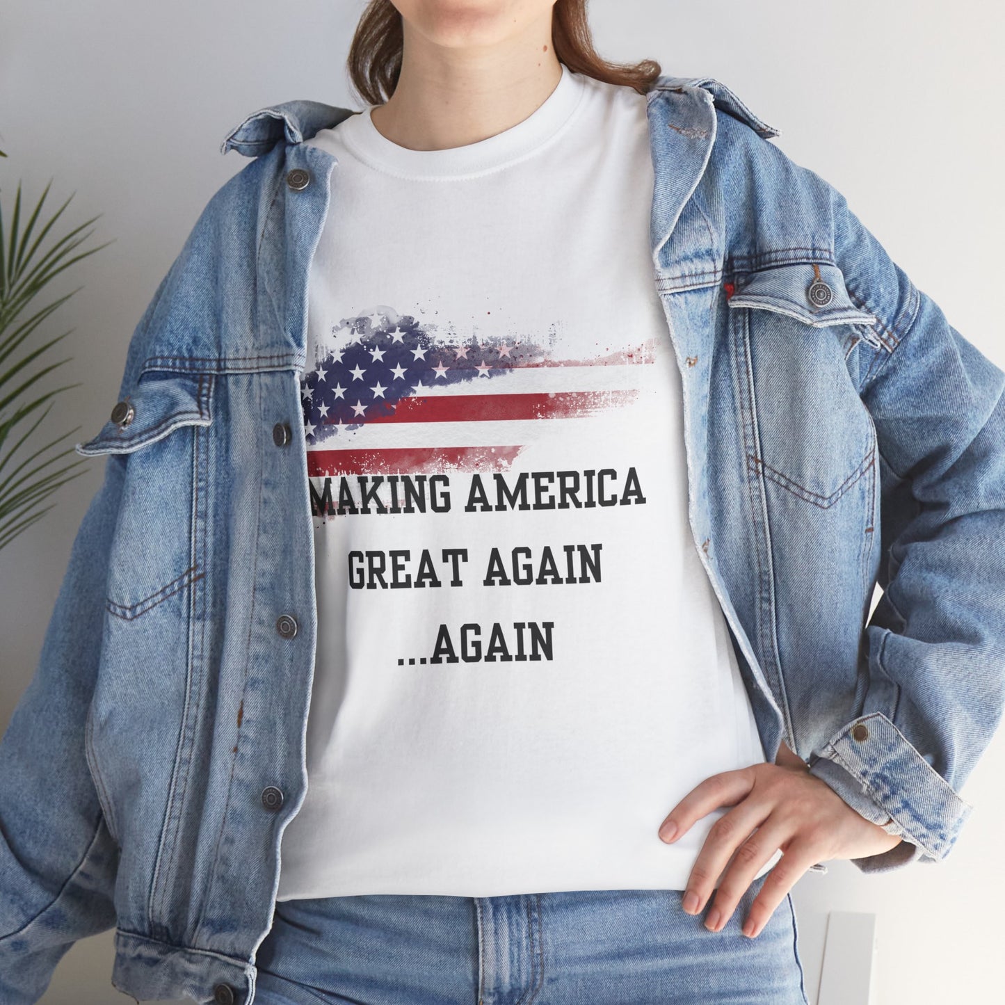 MAGA Again Trump Supporter Tee