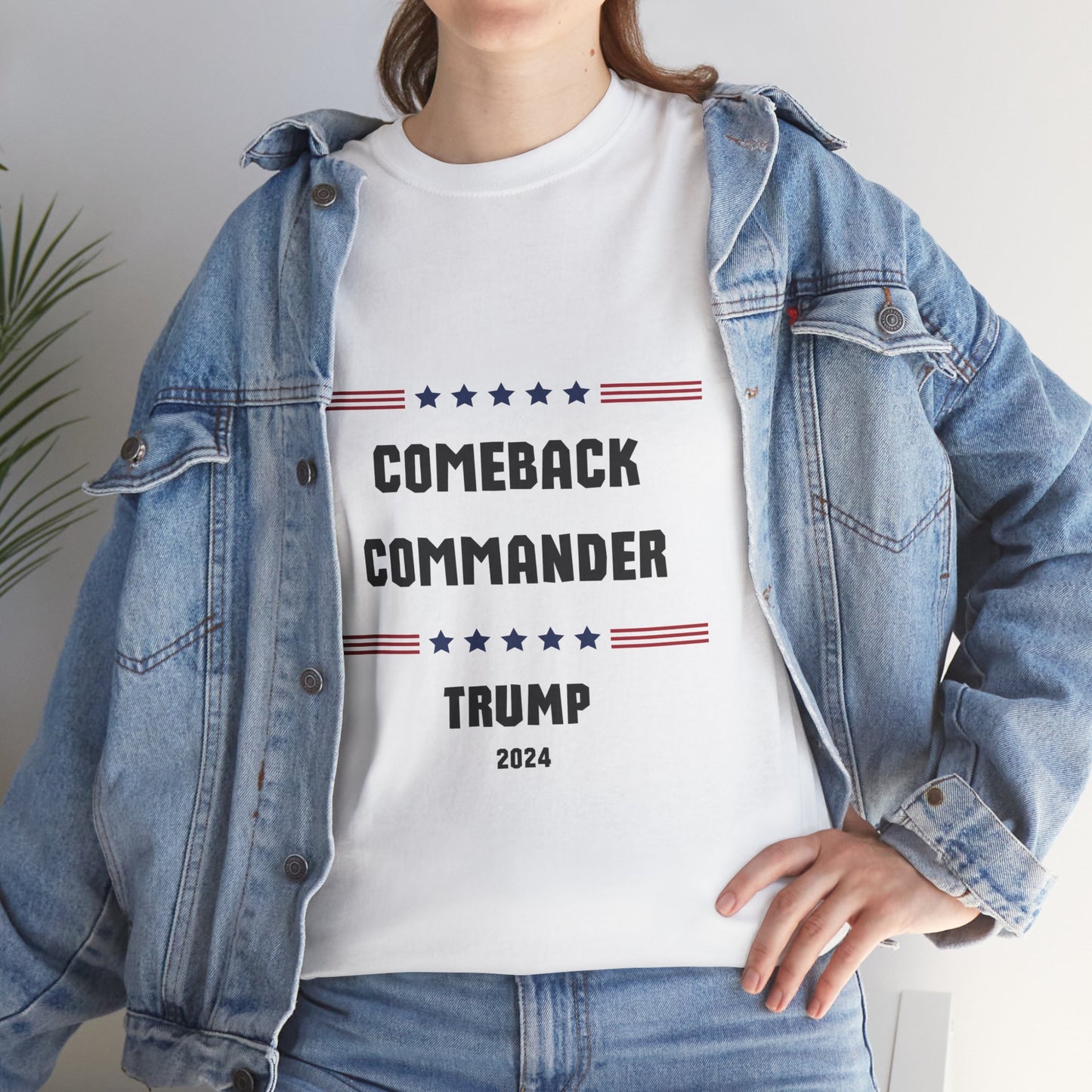 Comeback Commander Trump Supporter Tee